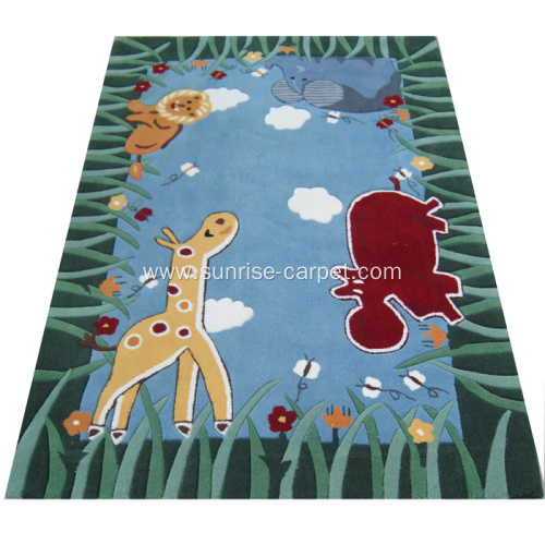 Children Design Hand Tufted Rug